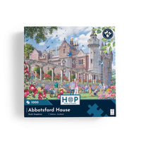 House of Puzzles Abbotsford House 1000 Piece Jigsaw Puzzle image 3
