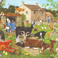 House of Puzzles Nanny, Billy & The Kids BIG 500 Piece Jigsaw image 3