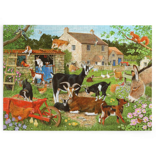 House of Puzzles Nanny, Billy & The Kids BIG 500 Piece Jigsaw image 2