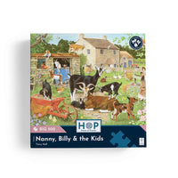 House of Puzzles Nanny, Billy & The Kids BIG 500 Piece Jigsaw image 4