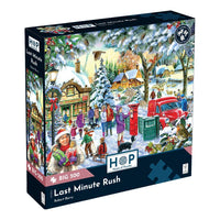 House of Puzzles Last Minute Rush BIG 500 Piece Jigsaw Puzzle box front