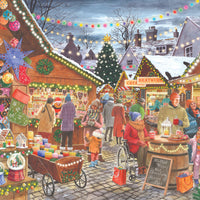 House of Puzzles Christmas Market 1000 Piece Jigsaw Puzzle image 3
