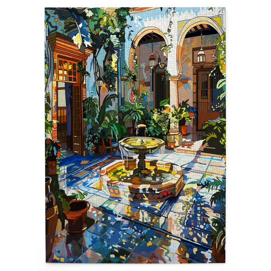 House of Puzzles Majorcan Life 1000 Piece Jigsaw Puzzle image 2