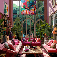 House of Puzzles Miami Living 1000 Piece Jigsaw Puzzle image 3