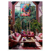 House of Puzzles Miami Living 1000 Piece Jigsaw Puzzle image 2
