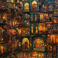 House of Puzzles Untold Stories 1000 Piece Jigsaw Puzzle image 3