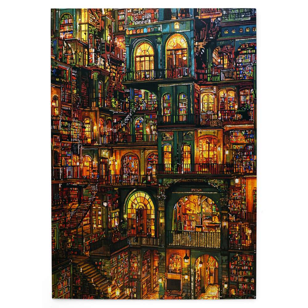 House of Puzzles Untold Stories 1000 Piece Jigsaw Puzzle image 2