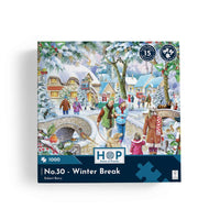 House of Puzzles Winter Break Find the Difference 1000 Piece Jigsaw image 3