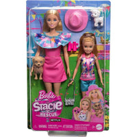 Barbie And Stacie Doll Set With 2 Dogs