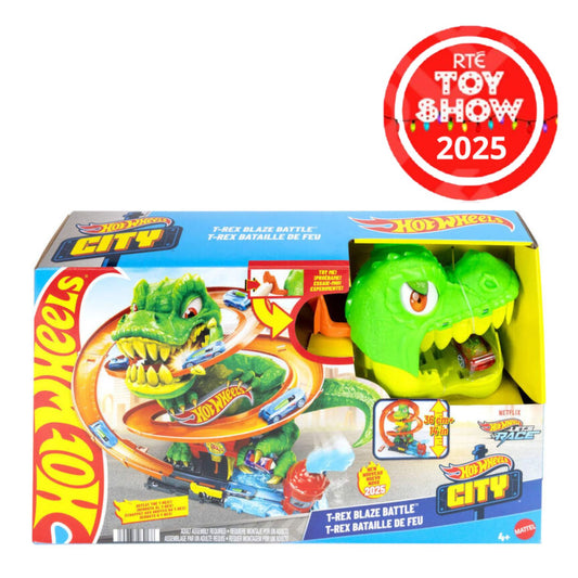 Hot Wheels T Rex Blaze Battle