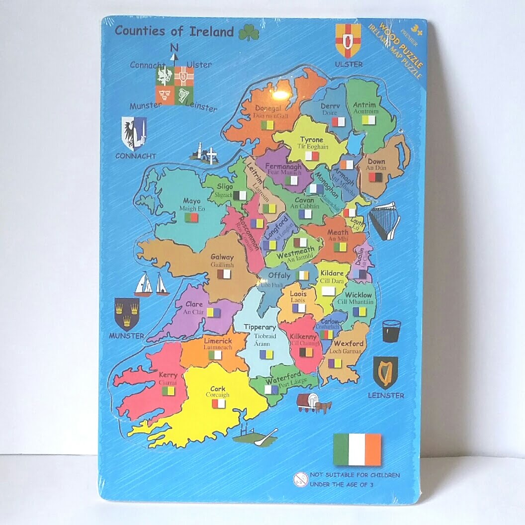 Ireland Map Jigsaw Puzzle