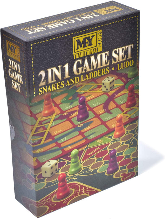 2 In 1 Game Set (Snakes &amp; Ladders and Ludo)