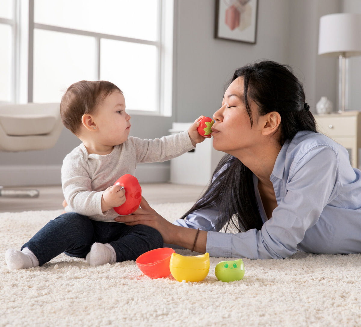 Lamaze Stack & Nest Fruit Pals