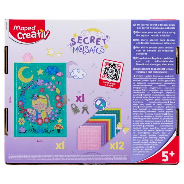 Maped Creativ Secret Mosaic - Secret Journal