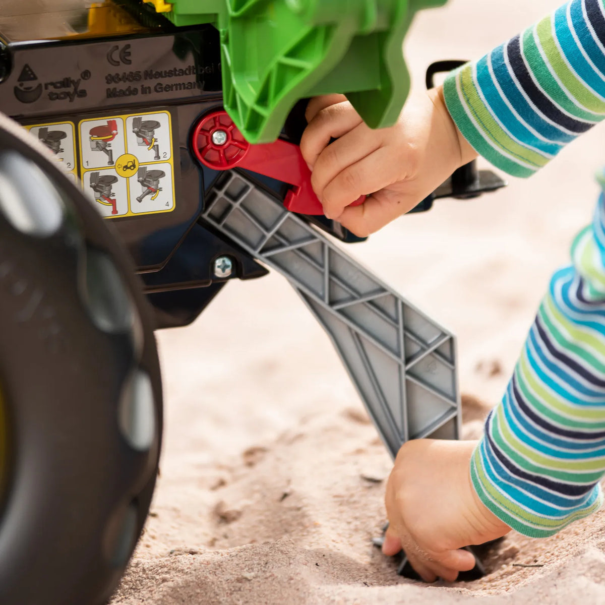 John Deere Rolly Backhoe