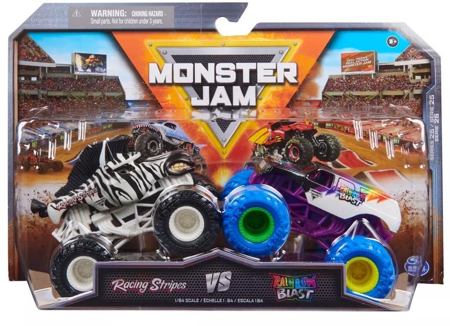 Monster Jam - 1:64 Scale Die-Cast Monster Trucks 2-Pack