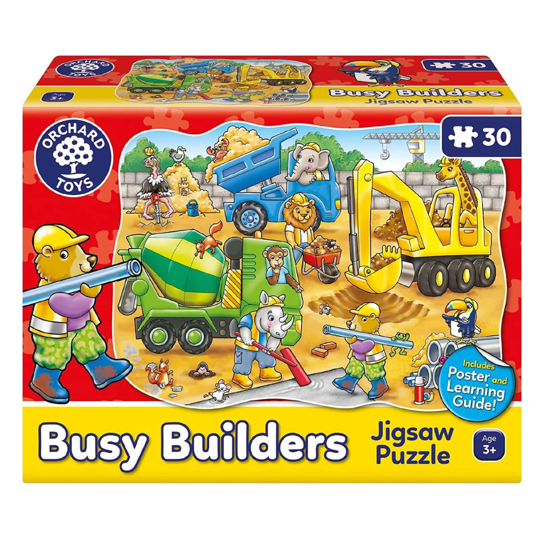 Orchard Toys Busy Builders Jigsaw Puzzle