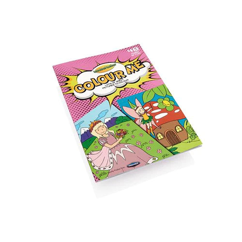 WOC A4 Perforated Colour Me Colouring Book