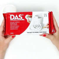 Das 1kg White Air Hardening Modelling Clay