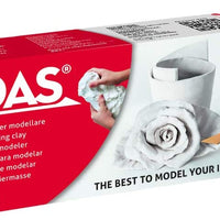 Das 1kg White Air Hardening Modelling Clay