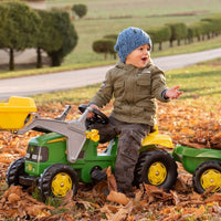 rollyKid John Deere Tractor With Trailer