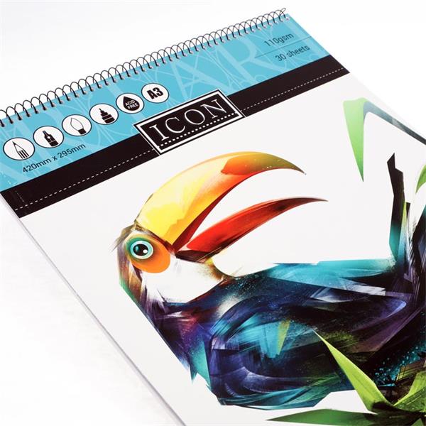 Icon Sketch Pad 30 Sheets A3