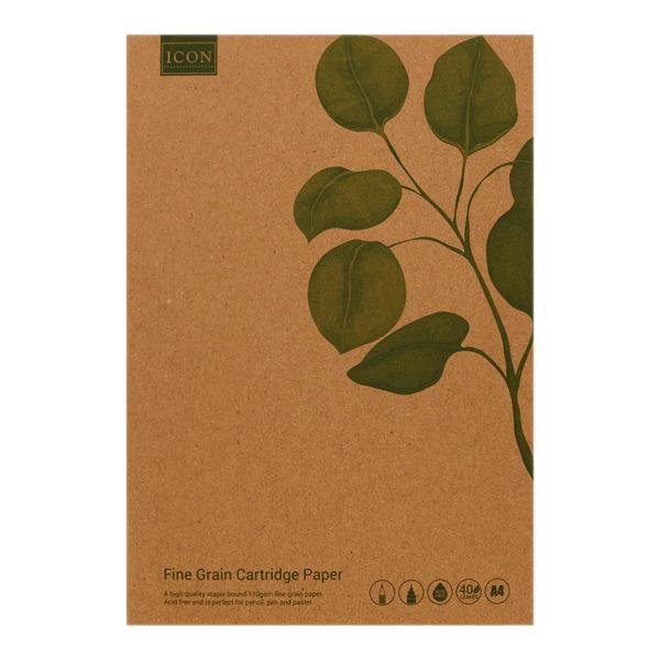 Icon Green A4 80pg Sketch Book