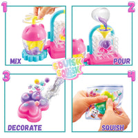 Squish Squish DIY Squishy Factory with mixer, moulds and finished squishies – view 3