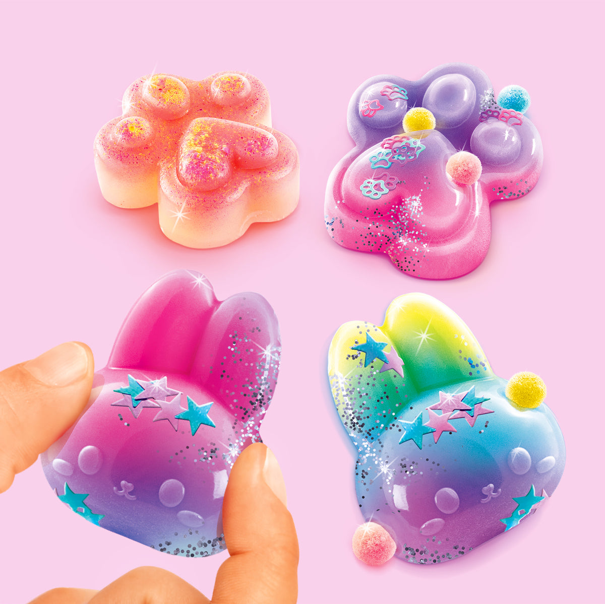 Squish Squish DIY Squishy Factory with mixer, moulds and finished squishies – view 5