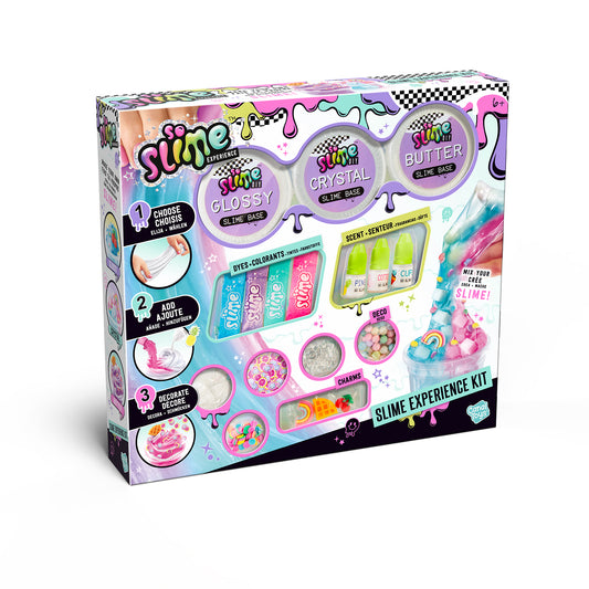 So Slime Experience Kit with slime pots, dyes, fragrances, decorations and charms – view 2
