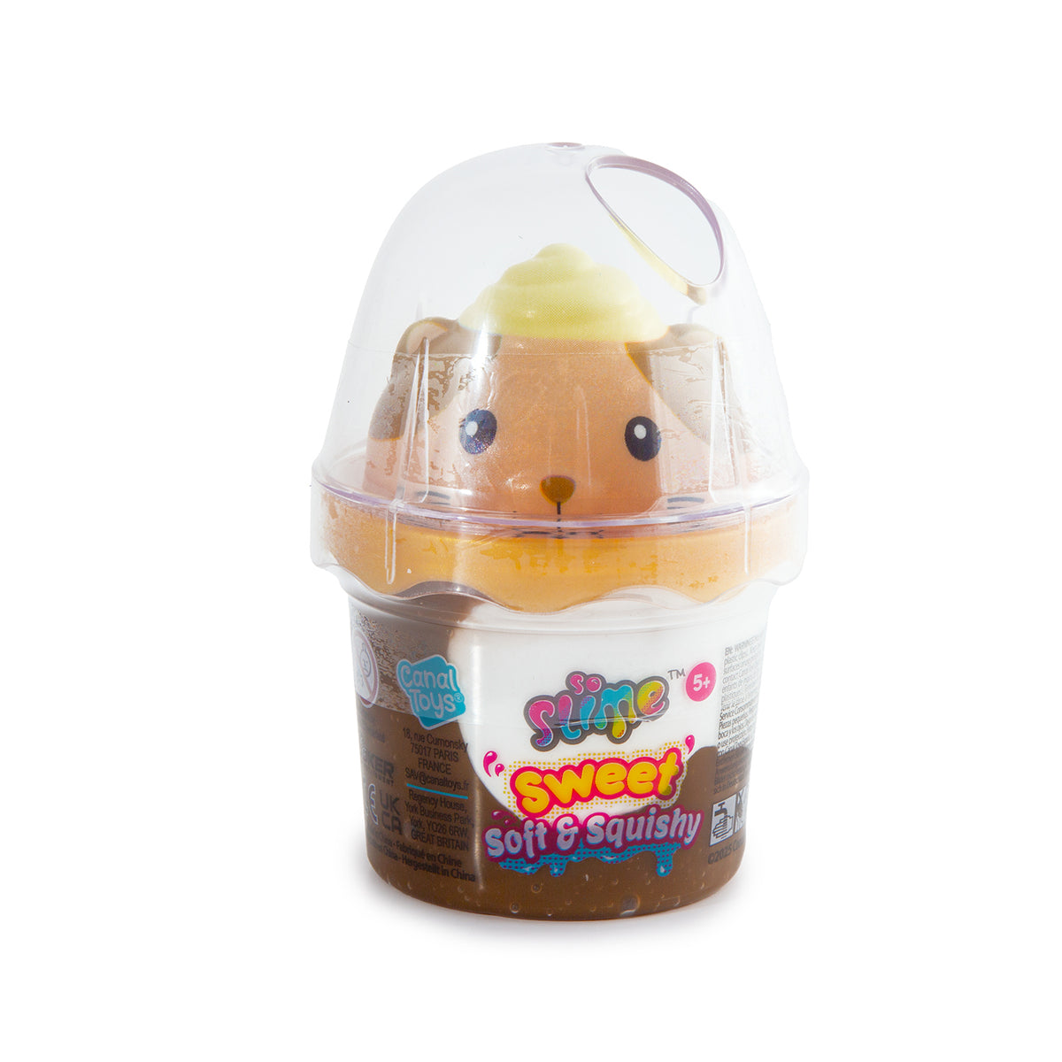 So Slime Sweet Soft and Squishy Collection pot with two-toned slime and squishy character – view 2