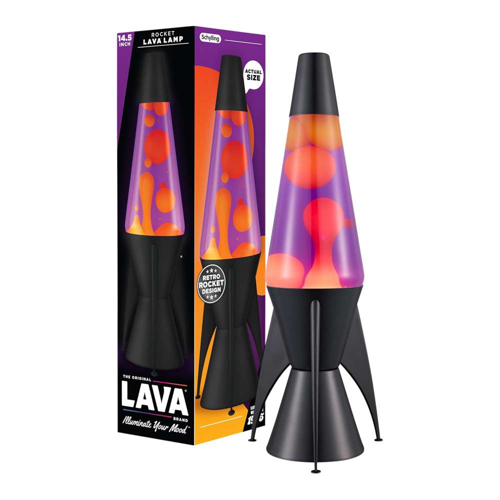 LAVA Lamp Evenfall 14.5 Inch Rocket Motion Lamp