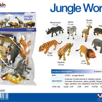 Jungle world 8pc Set