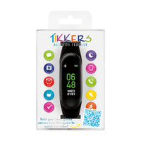 Tikkers Black Sili Activity Tracker