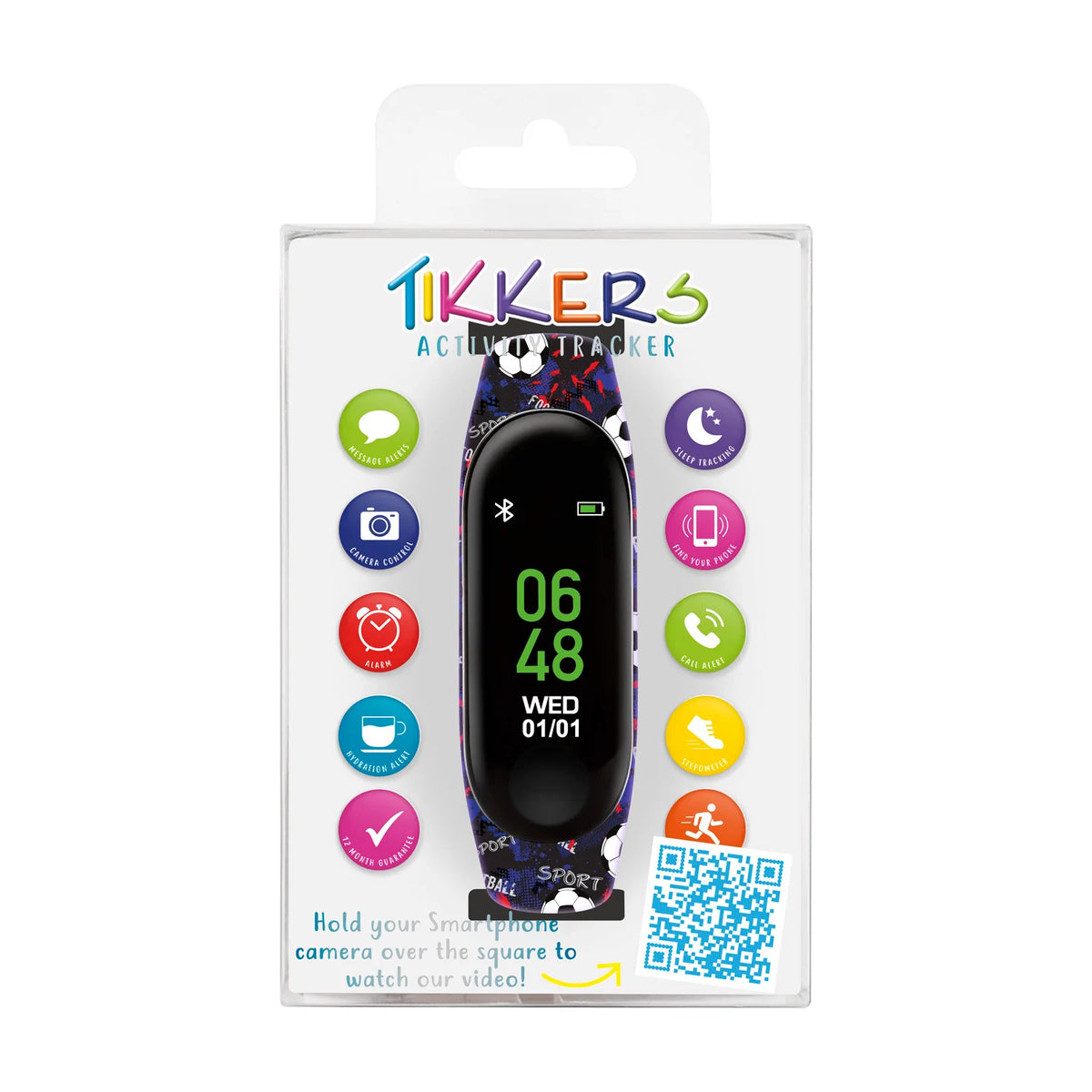 Tikkers Football Sili Activity Tracker