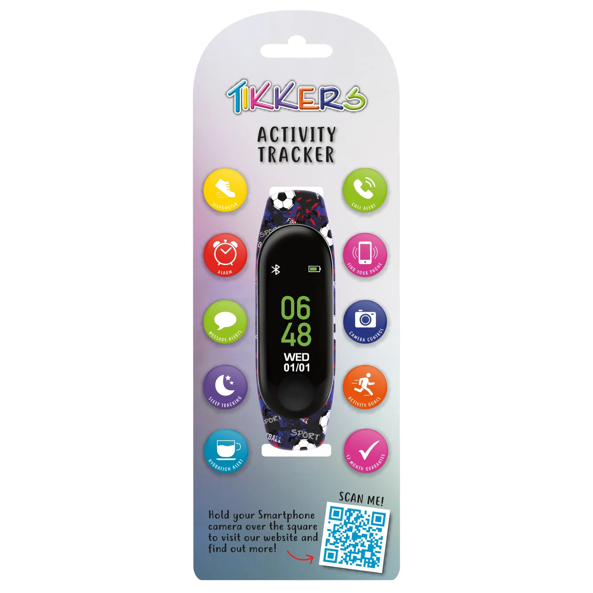 Tikkers Football Sili Activity Tracker