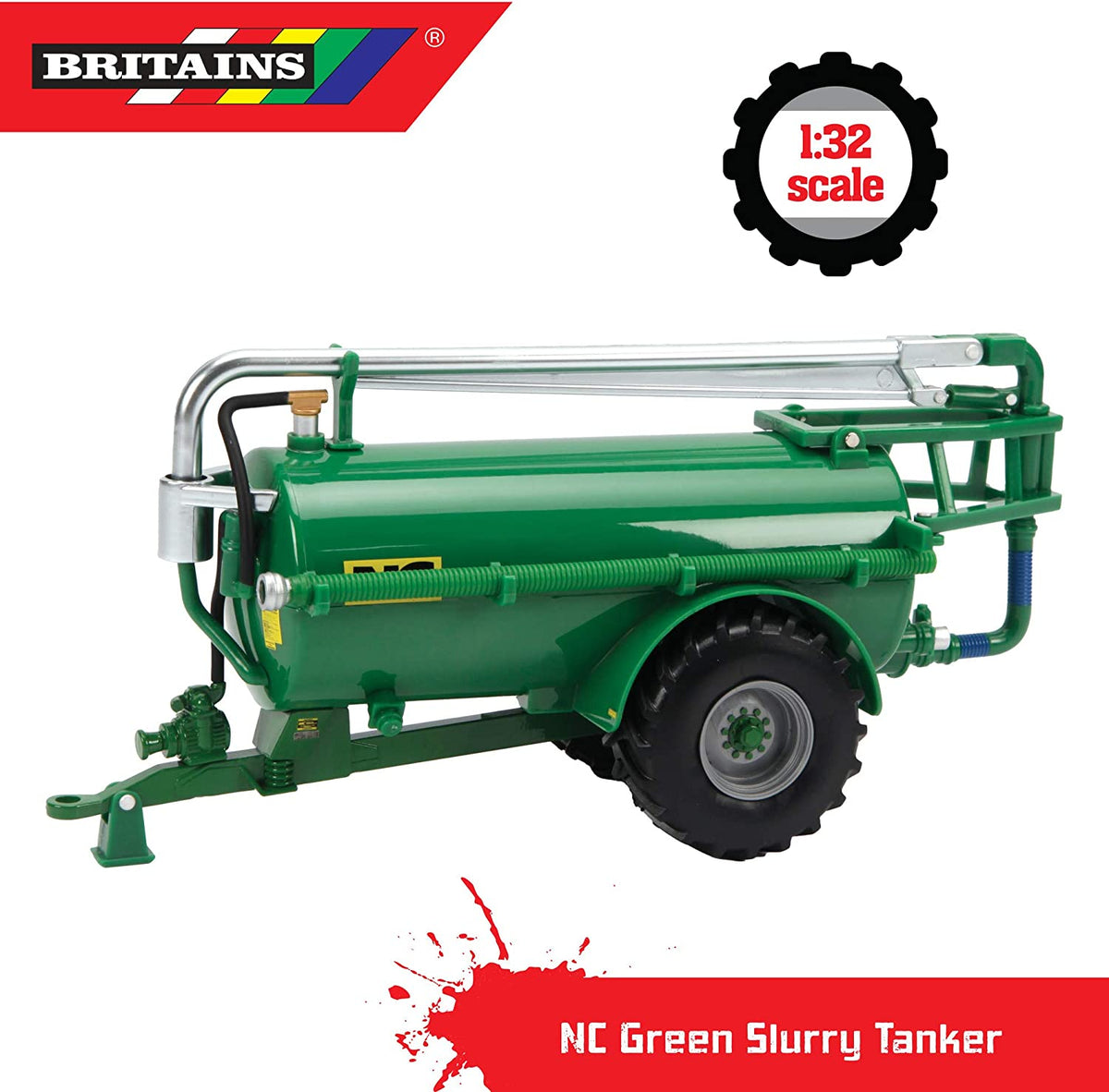 Britains 43253 NC Slurry Tanker (Roadside) Green