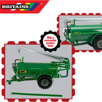 Britains 43253 NC Slurry Tanker (Roadside) Green