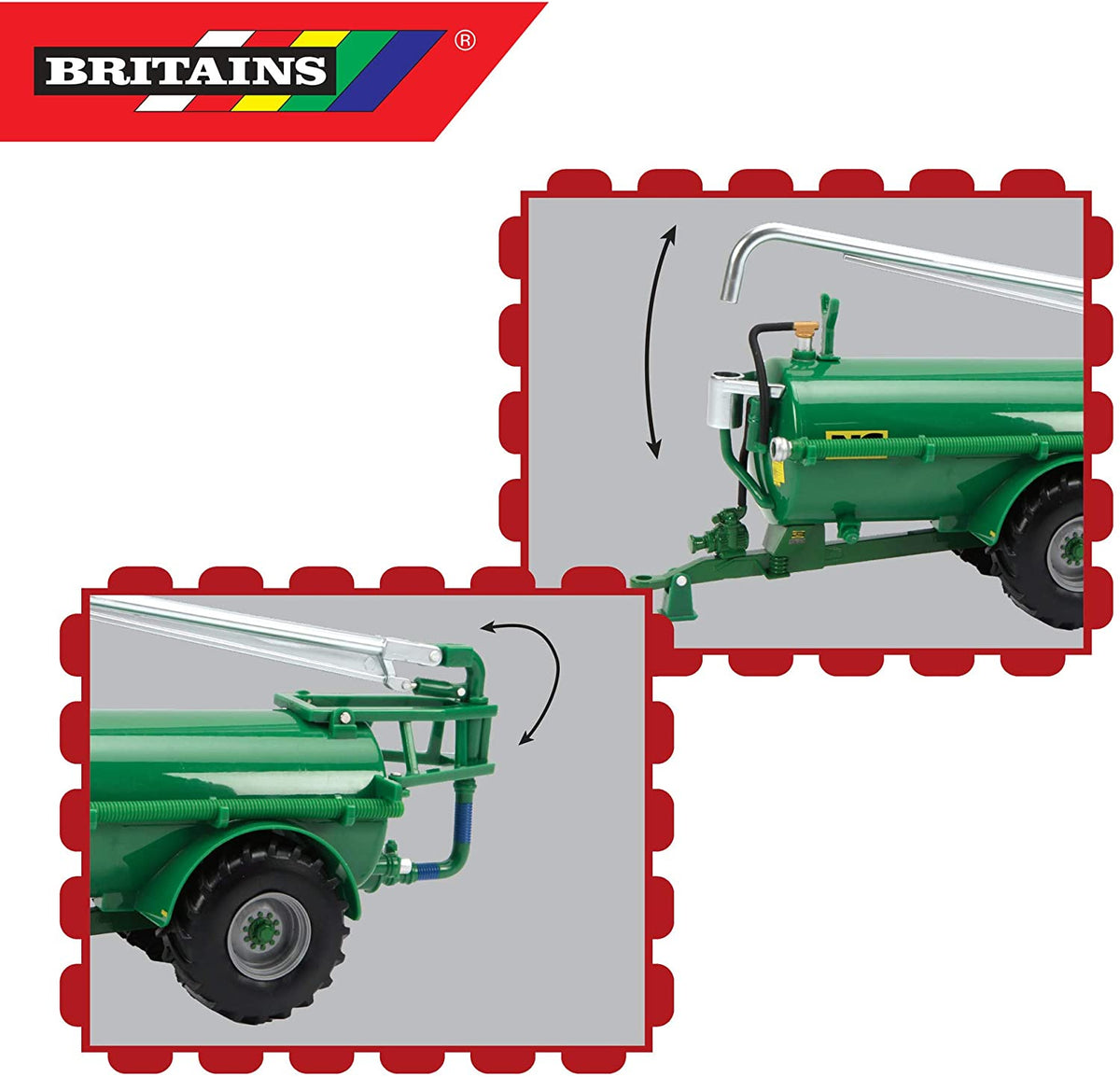 Britains 43253 NC Slurry Tanker (Roadside) Green