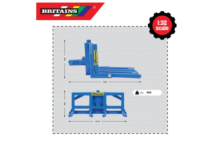 Britains Fleming Double Bale Lifter