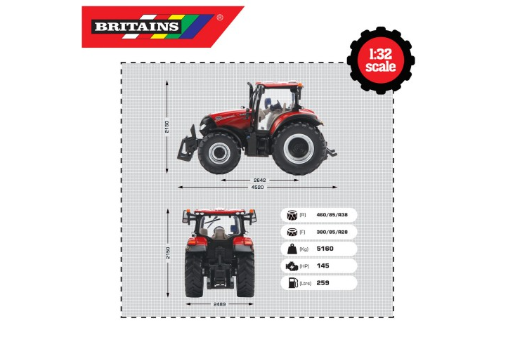 Britains CASE Maxxum 150 Tractor