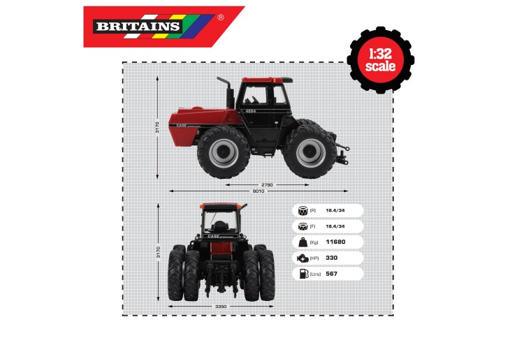 Britains 1:32 CASE International 4894