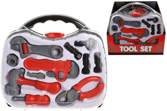 Tool Set In Acetate Carry Case In Pdq