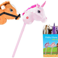 Hobby Horse &amp; Unicorn With Sound Assorted