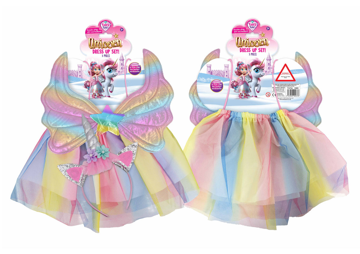 Toys at Foys - 3 Piece Child's Unicorn Dress Up Set