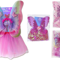 4pc Childs Fairy Dress Up Set