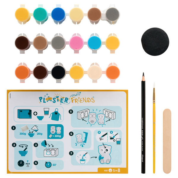 tools from plaster friends set 