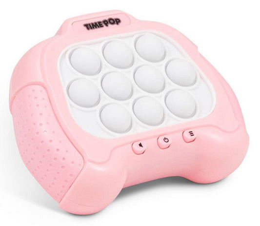 Time Pop Light Up Push Popper Game Pink