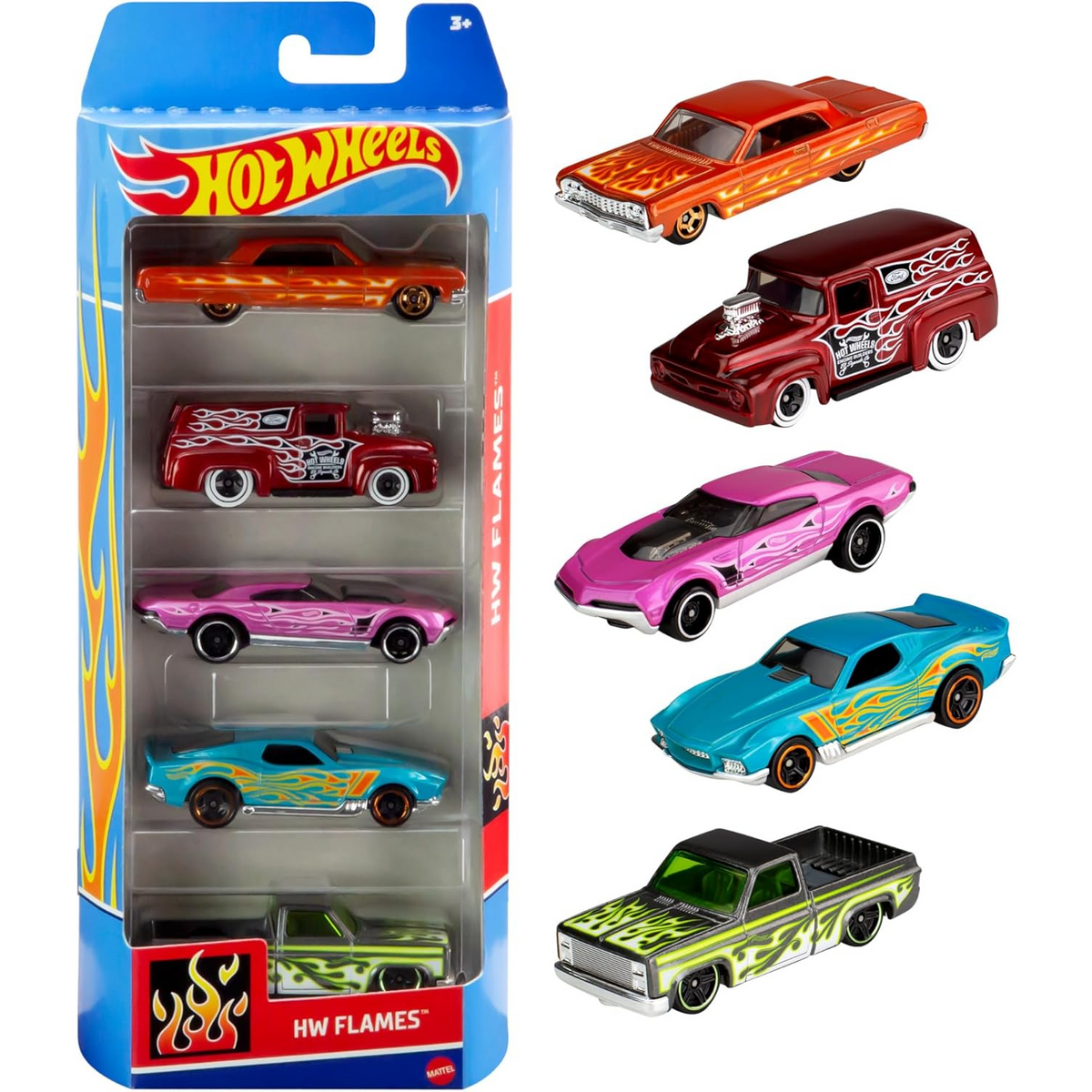 Hot Wheels 5 Car Gift Pack