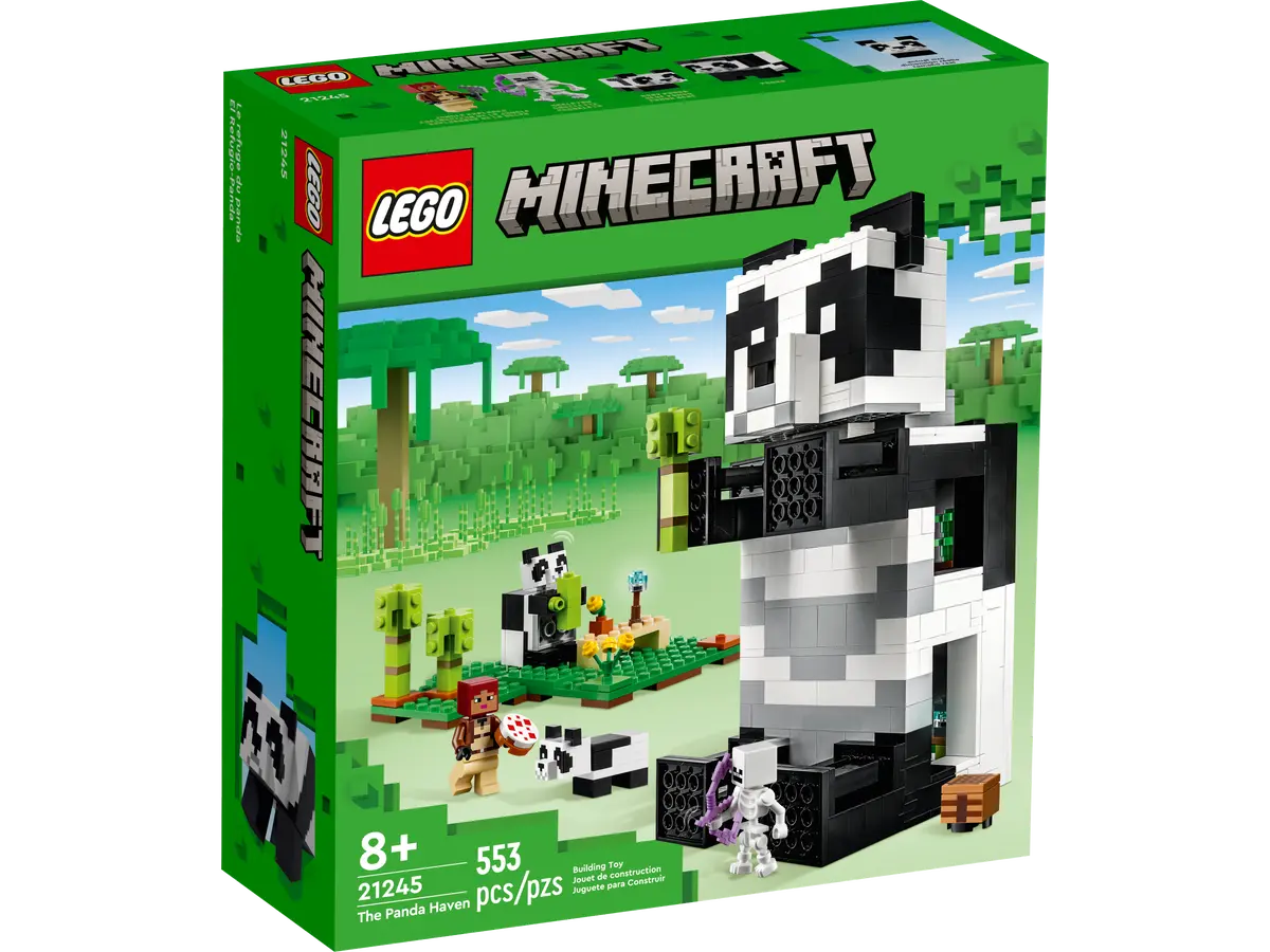 LEGO Minecraft 21245 The Panda Haven